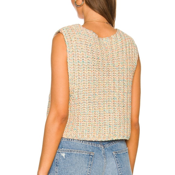 Free People Colorful Knit Tank Top - Picture 2 of 8